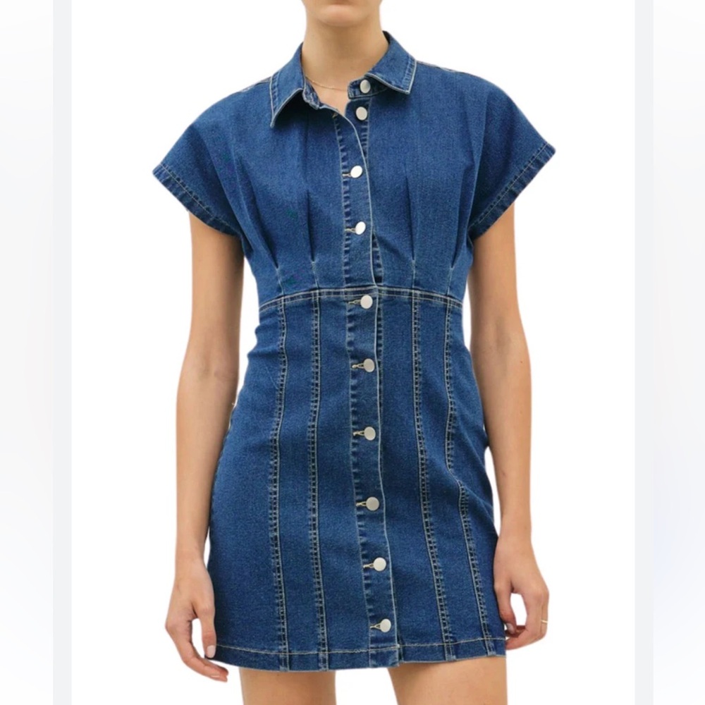 Kendall Lane Emma Denim Dress
